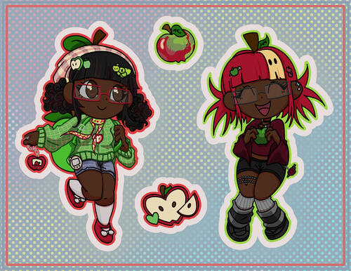 Artfight Attack 2026 - Gloomy Apple